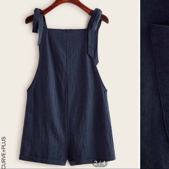 Shein Dark blue romper - Picture 4 of 4